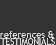 We End Violence :: References & Testimonials